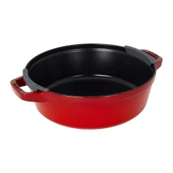 4-pc Stackable Set, Cherry, Cast Iron