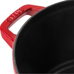 4-pc Stackable Set, Cherry, Cast Iron