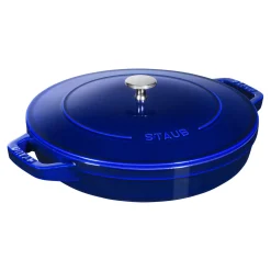 4-pc Stackable Set, Dark Blue, Cast Iron