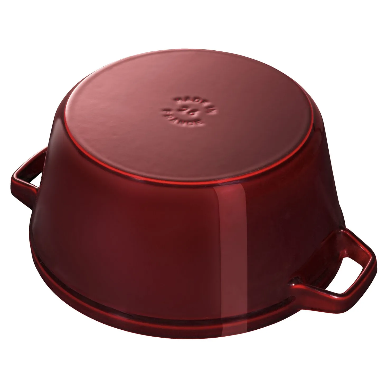4-pc Stackable Set, Grenadine, Cast Iron