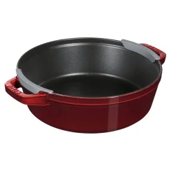 4-pc Stackable Set, Grenadine, Cast Iron