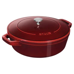 4-pc Stackable Set, Grenadine, Cast Iron