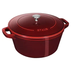 4-pc Stackable Set, Grenadine, Cast Iron