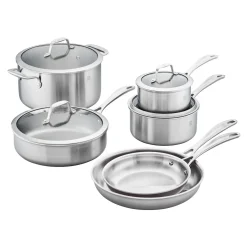 10-pc, Stainless Steel, Cookware Set