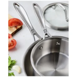 10-pc, Stainless Steel, Cookware Set