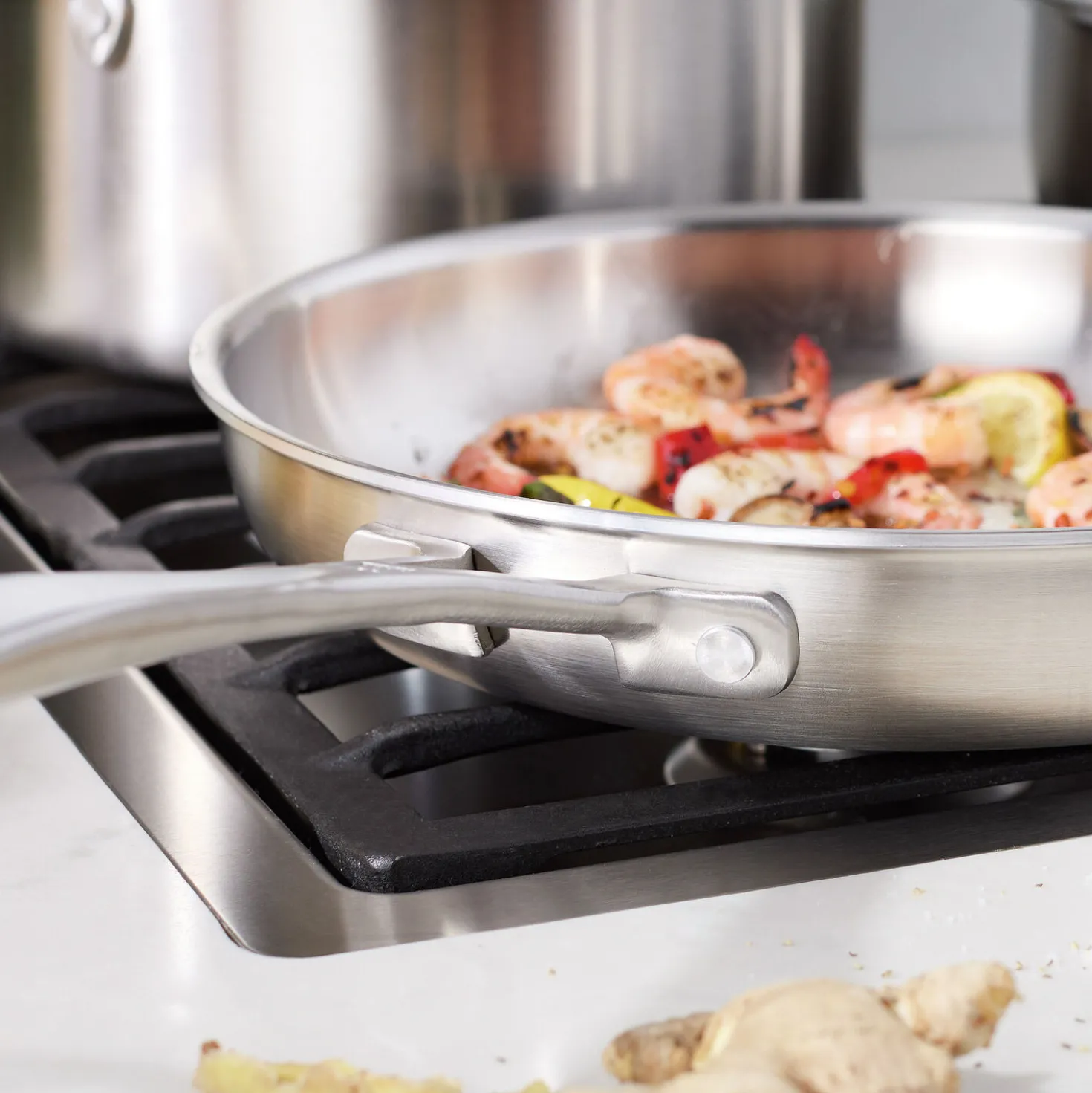 7-pc, Stainless Steel, Cookware Set