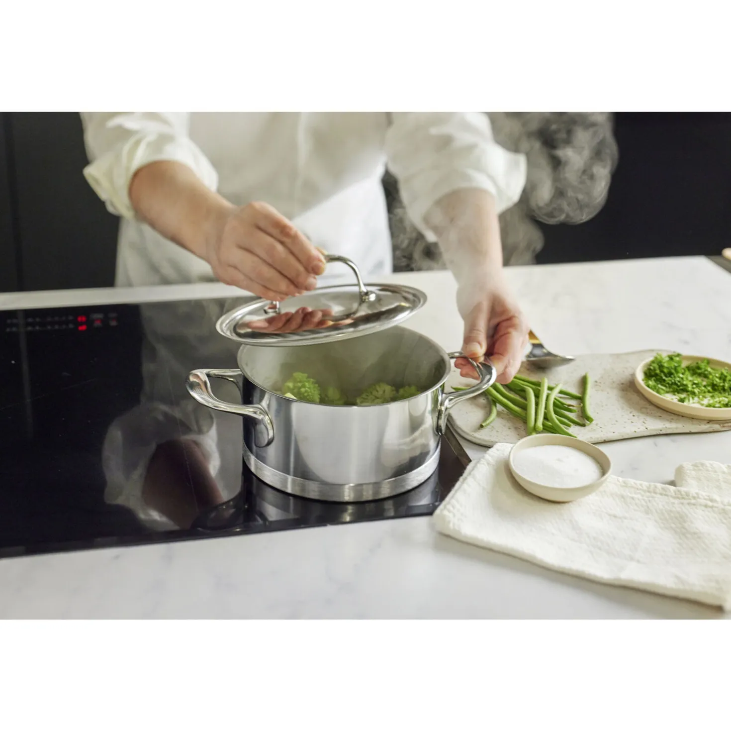 9-pc, Stainless Steel Cookware Set