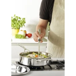 5-pc, Stainless Steel Cookware Set