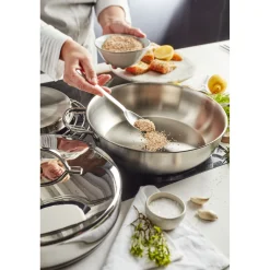 4-pc Stainless Steel Stovetop Smoker Set