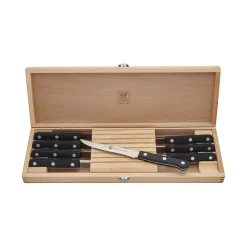 8-pc, Steak Knife Set With Wood Presentation Case