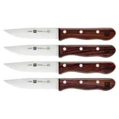 4-pc, Steakhouse Steak Knife Set With Storage Case