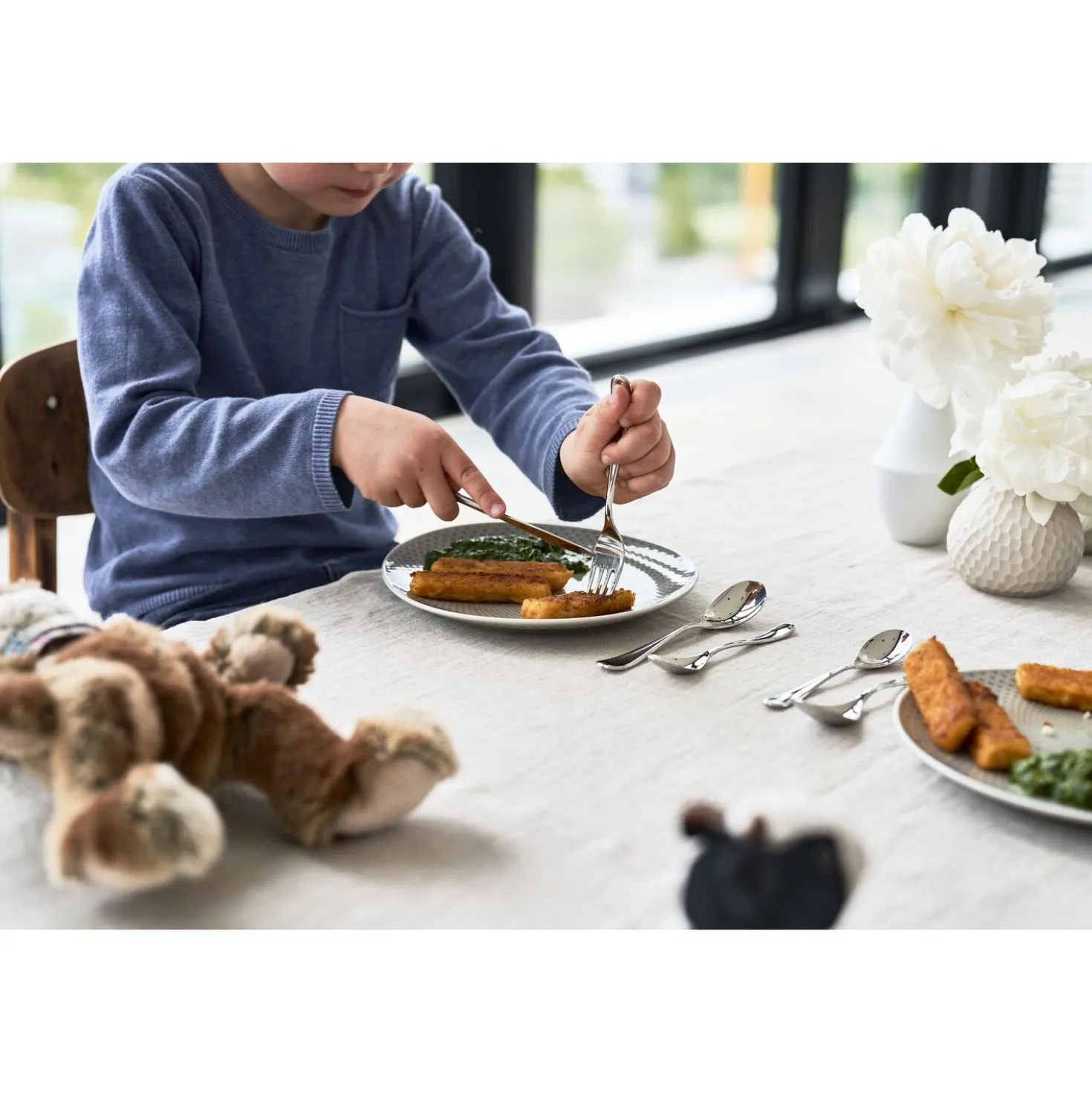 4-pc TWIN Kids Filou Flatware Set, 18/10 Stainless Steel
