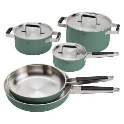 Pots and pans set, 8-pc, 18/10 Stainless Steel
