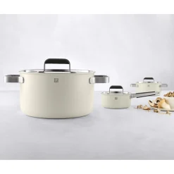 Pots and pans set, 6-pc, 18/10 Stainless Steel