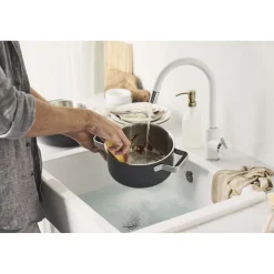 Pots and pans set, 6-pc, 18/10 Stainless Steel