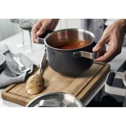 Pots and pans set, 6-pc, 18/10 Stainless Steel