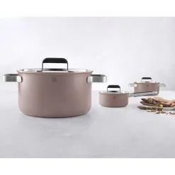 Pots and pans set, 6-pc, 18/10 Stainless Steel