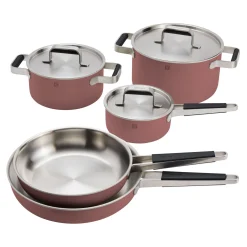 Pots and pans set, 8-pc, 18/10 Stainless Steel
