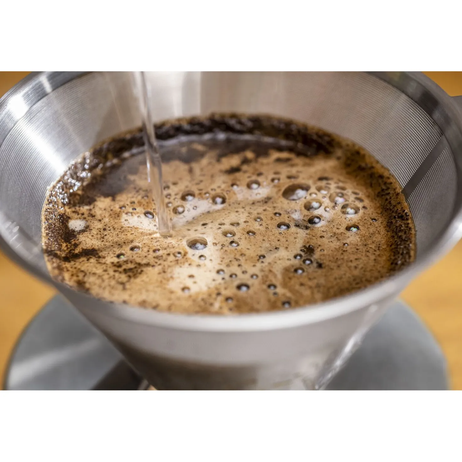 Pour over coffee dripper set, 2-pc