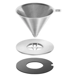 Pour over coffee dripper, 18/10 Stainless Steel