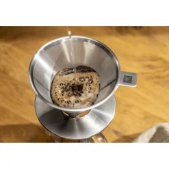 Pour over coffee dripper, 18/10 Stainless Steel