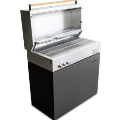 Propane gas grill, deep umbra