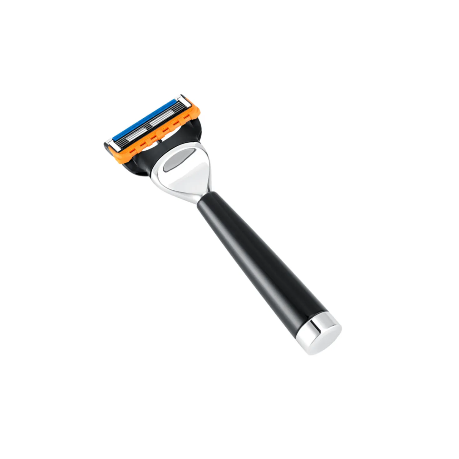 Razor, brass | silver-black