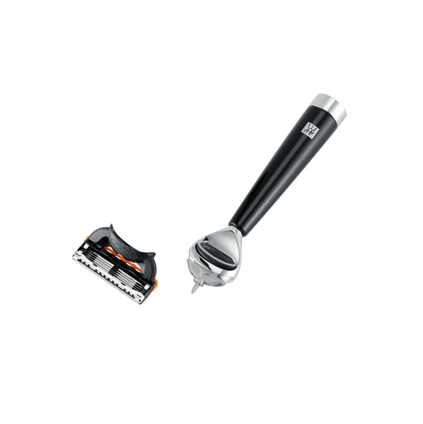 Razor, brass | silver-black