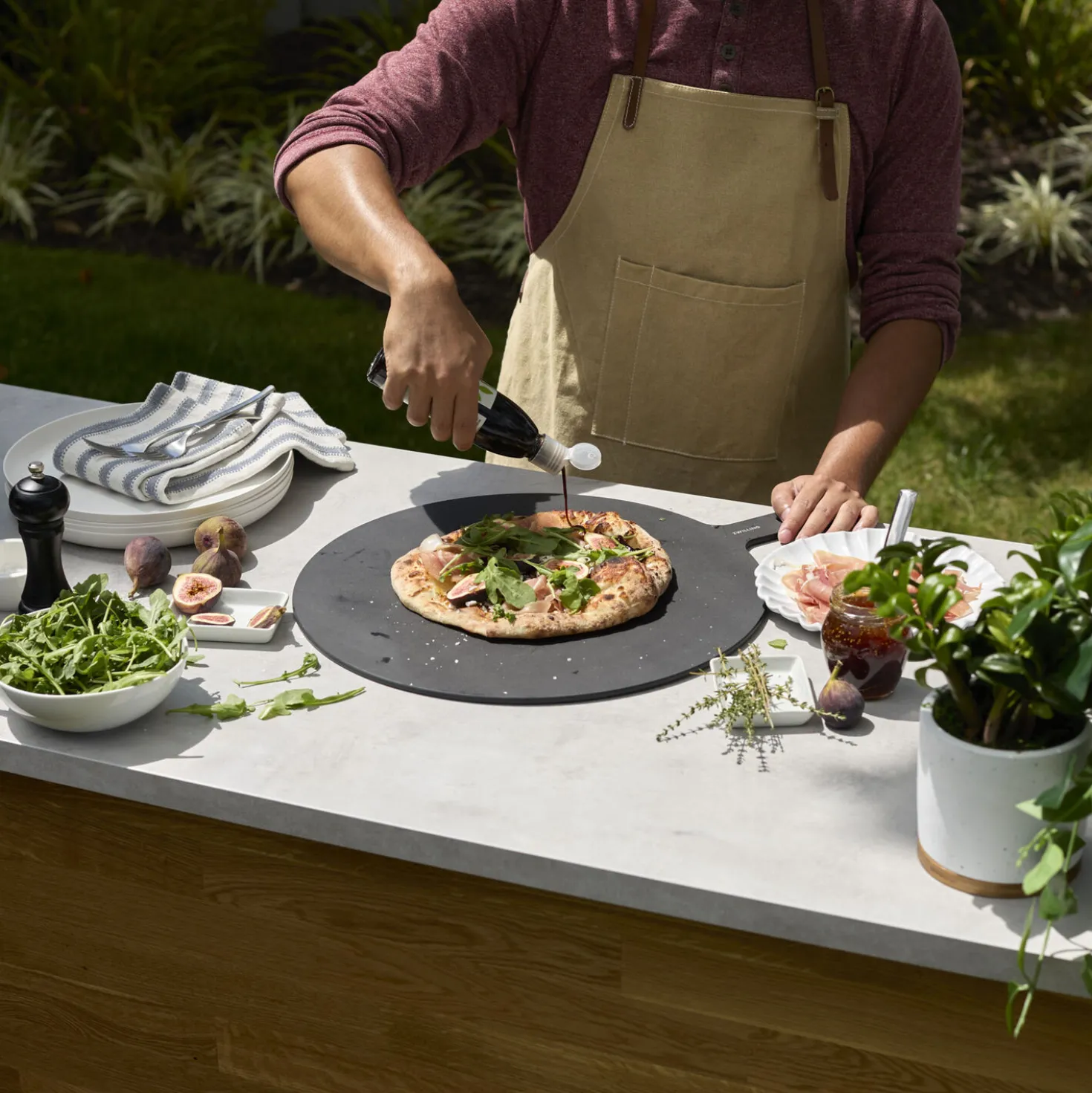 Round Prep And Serving Board