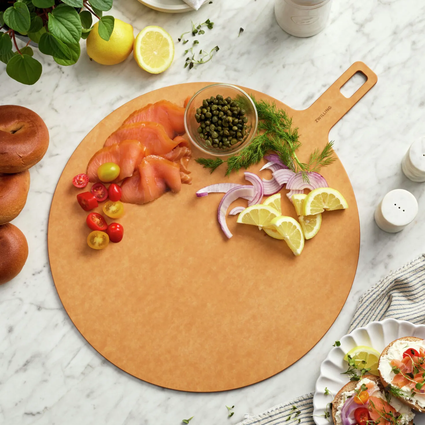 Round Prep And Serving Board