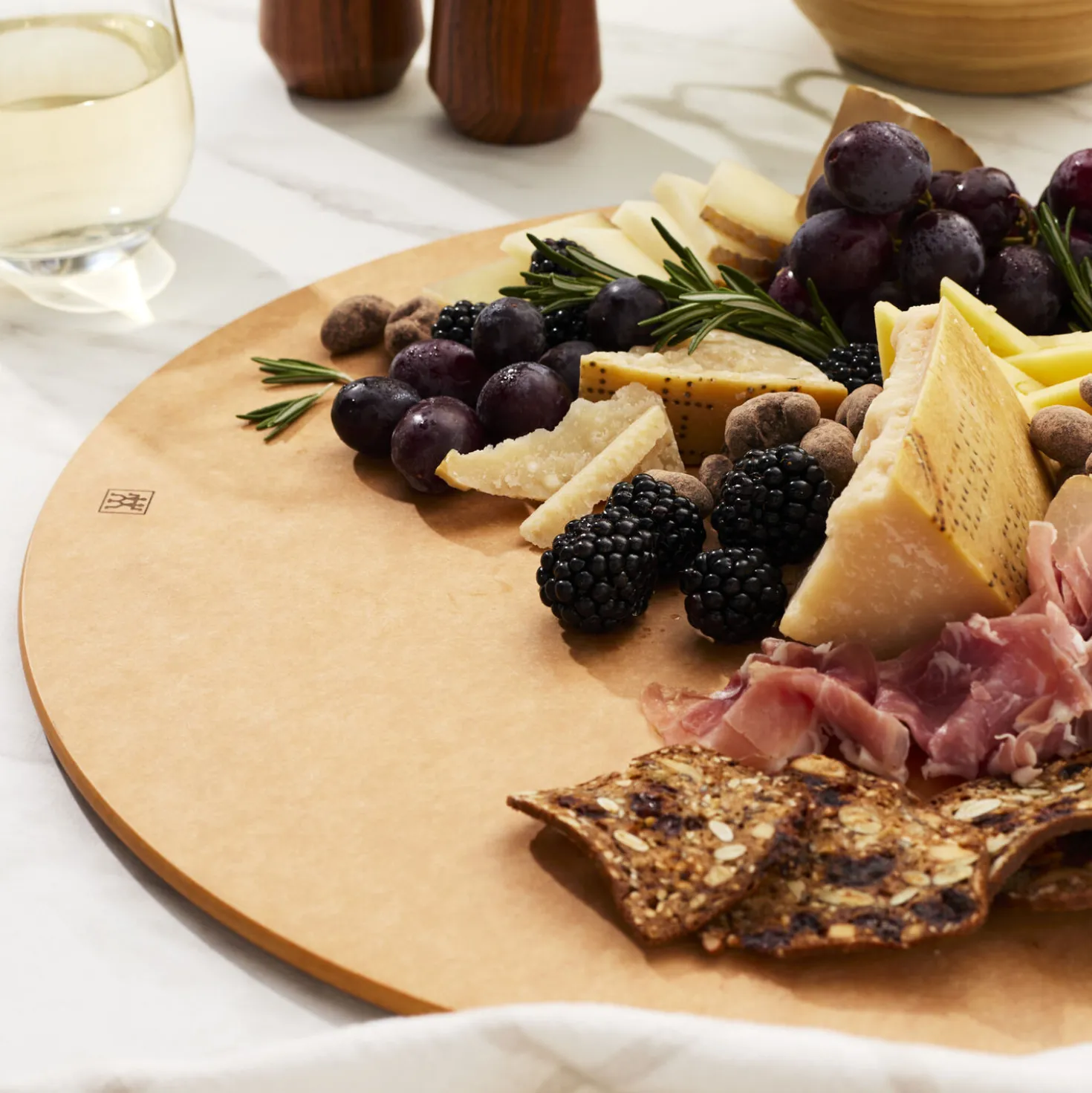 Round Prep And Serving Board