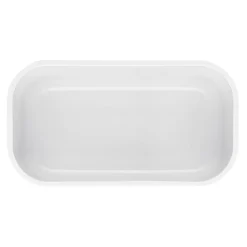 S, DINOS Vacuum Lunch Box, Plastic, White-grey