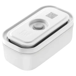S, Vacuum Container, Plastic, Semitransparent-grey