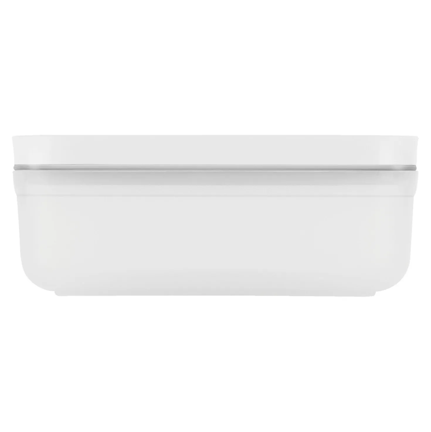 S, Vacuum Container, Plastic, Semitransparent-grey
