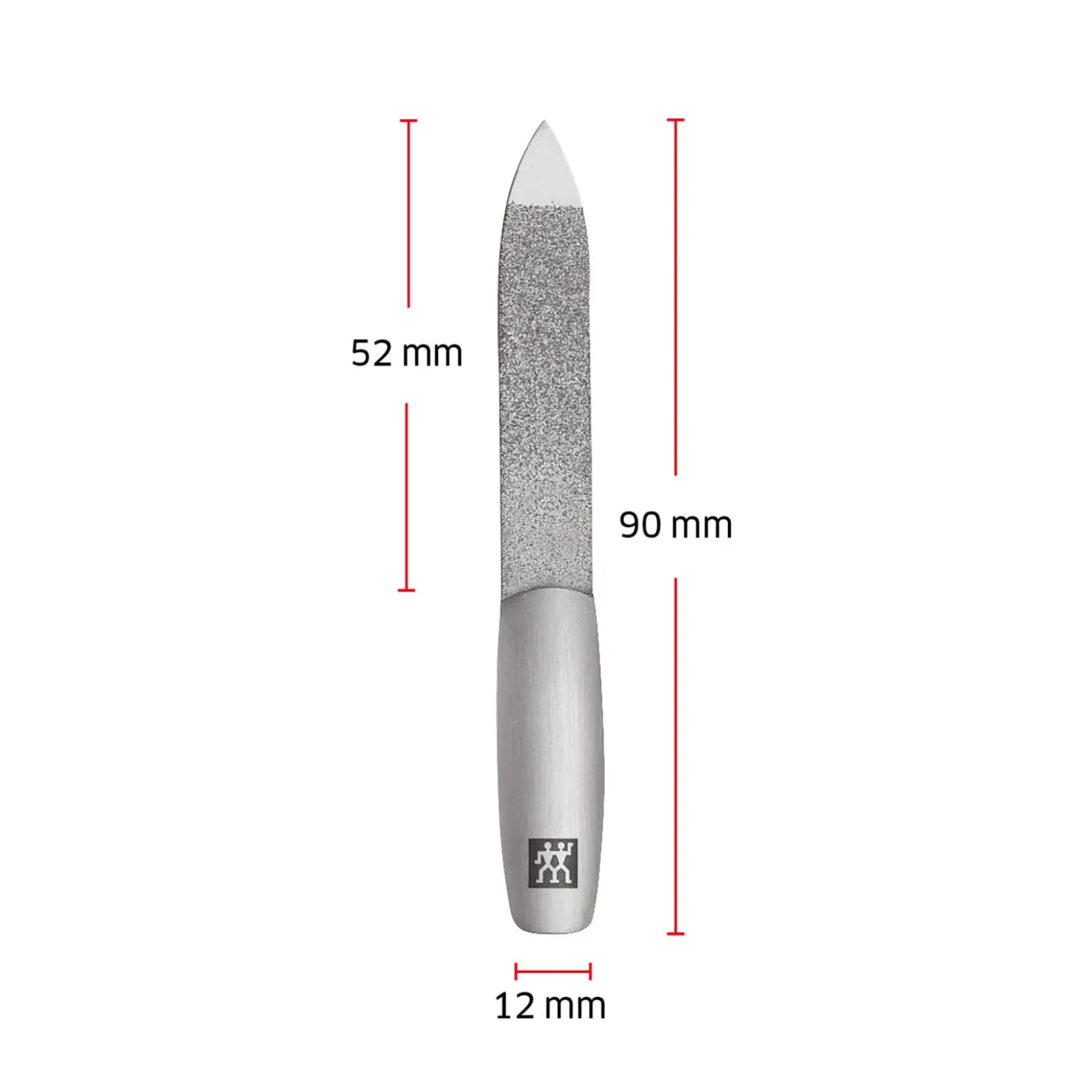 Sapphire Nail File - Matt Stainless Steel
