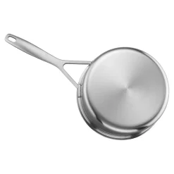 Sauce pan with lid, 3.2 qt, 18/10 Stainless Steel