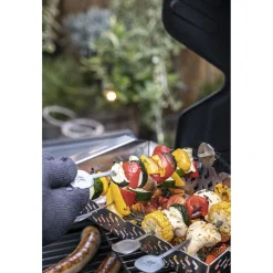 Skewer set, 5-pc, stainless steel