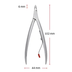 Skin Nippers Stainless Steel Matt