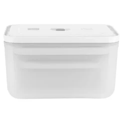 S/M/L / 3-pc, Vacuum Container, Plastic, Semitransparent-grey