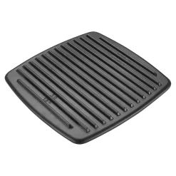 Square, 10.3" Grill Press, Black Matte