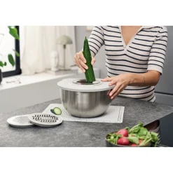 stainless steel / M/L Vacuum Starter Set, 9-pc