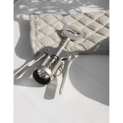 Stainless Steel, Double Lever Corkscrew