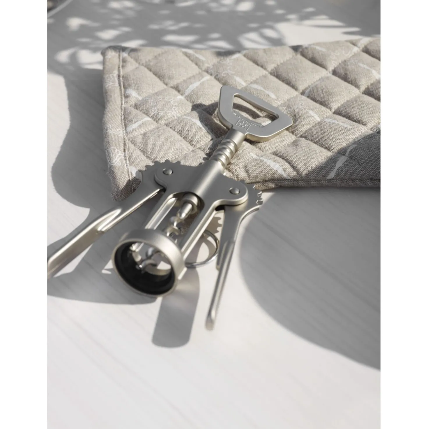Stainless Steel, Double Lever Corkscrew