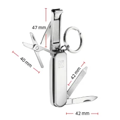 Stainless Steel, Manicure Pedicure Multi-tool