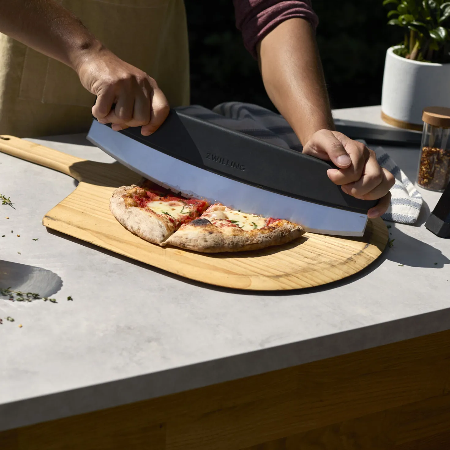 Stainless Steel, Pizza Cutter