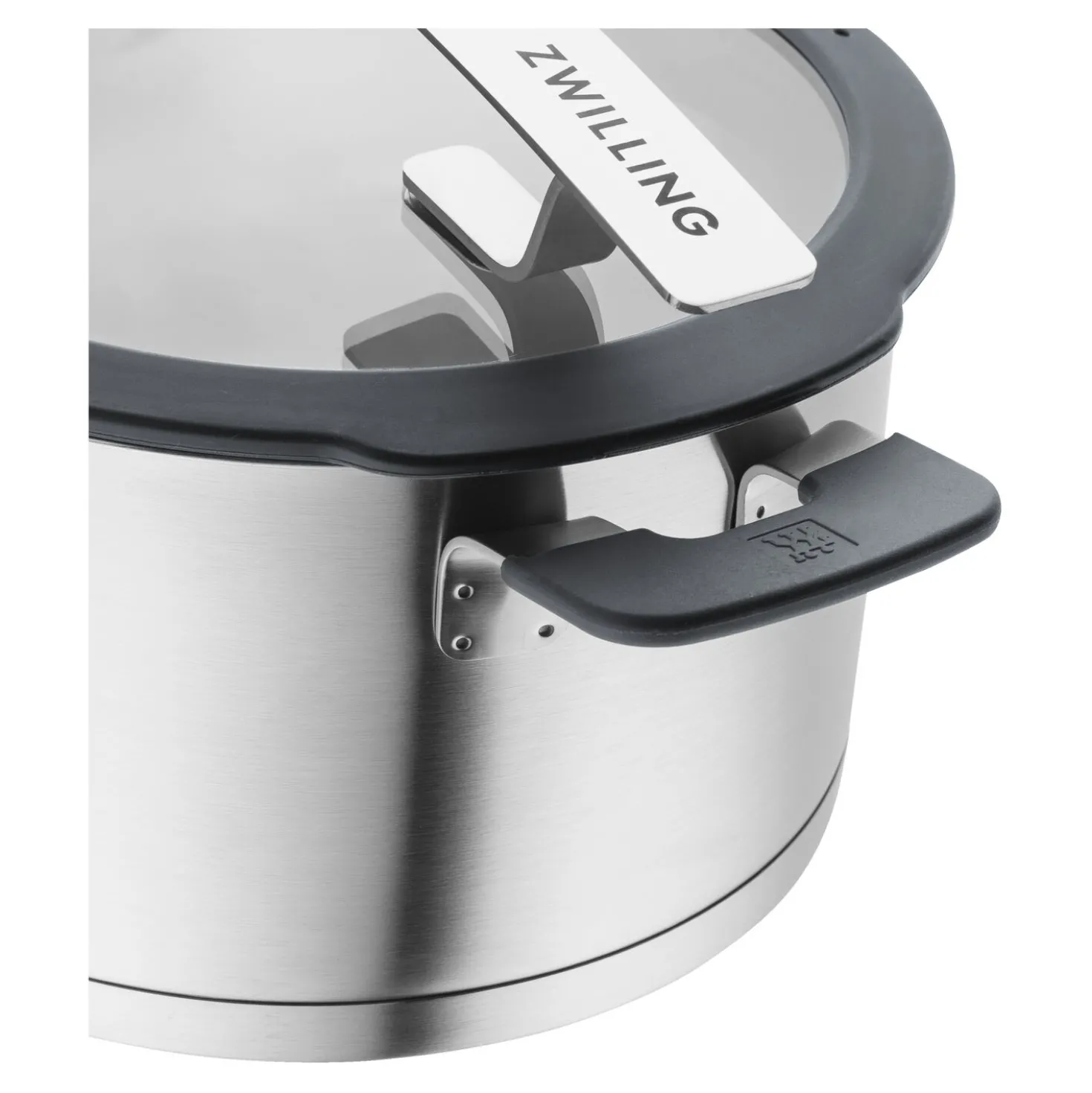 Stock pot, 6.25 qt, stainless steel
