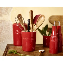 Utensil Holder, Cherry