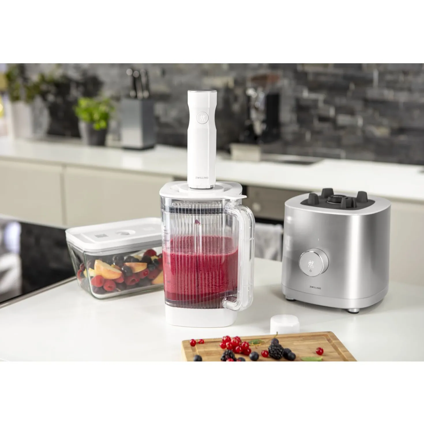 Vacuum Adapter For Table-/Power Blender, White