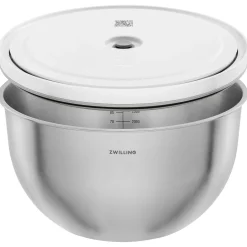 Vacuum bowl L / 24 cm, stainless steel, silver