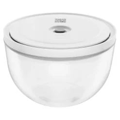 Vacuum bowl M / 18 cm, glass, transparent